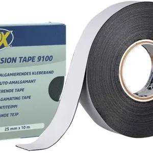 Bestseller HPX Vulkaniserende Tape ZWART 25mm x 10 meter