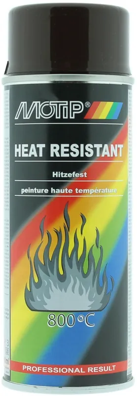 MoTip Hittebestendige Lak BRUIN spuitbus 400ml Tijdelijk Beschikbaar