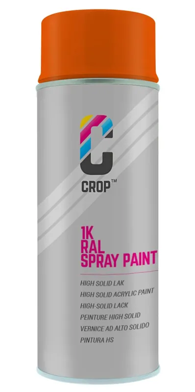 Betrouwbaar CROP RAL 2004 Zijdeglans Zuiver Oranje spuitbus 400ml