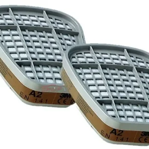 3M 06915 Koolstoffilter A2 - 2 stuks voor 3M masker Beperkt Aanbod