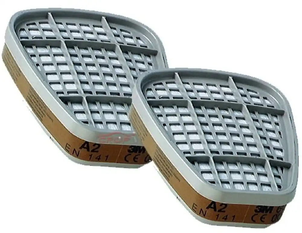 3M 06915 Koolstoffilter A2 - 2 stuks voor 3M masker Beperkt Aanbod