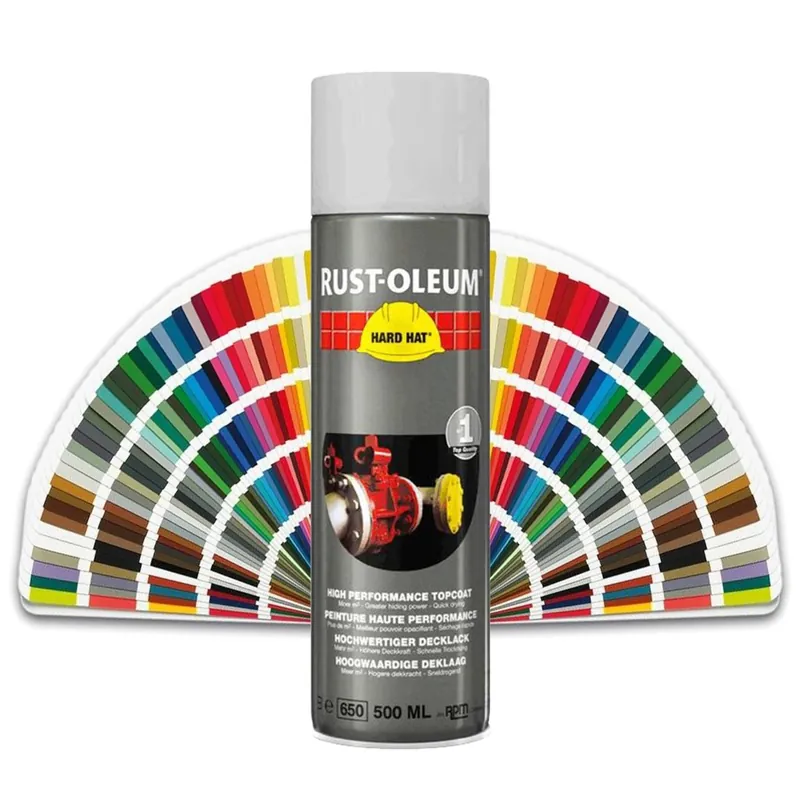 Gecertificeerd Rust-Oleum 2100 Hard Hat 500ml Spray RAL-6011 HG