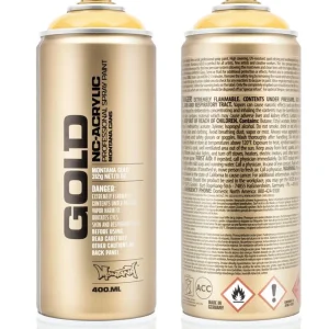 Fabrieksprijs Montana GOLD Transparent Yellow Cab T1220 spuitbus 400ml