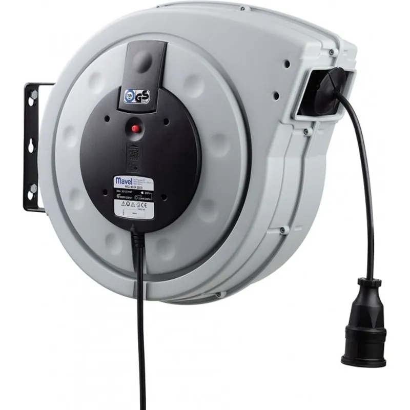 Betaalbaar MAVEL Roll Mega Automatische Stroomhaspel 35+2 meter - 3 x 1,5 mm² - 230 Volt