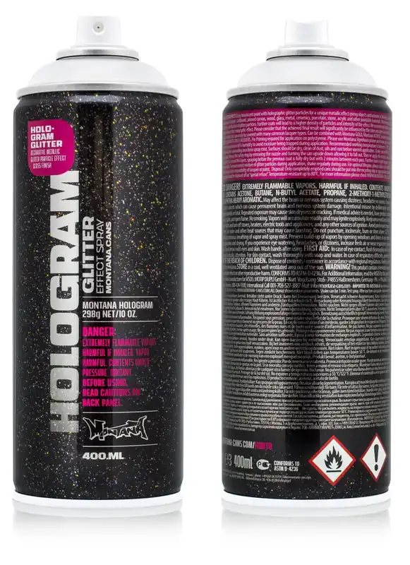 Montana HOLOGRAM Glitter Effect Spuitbus Premium