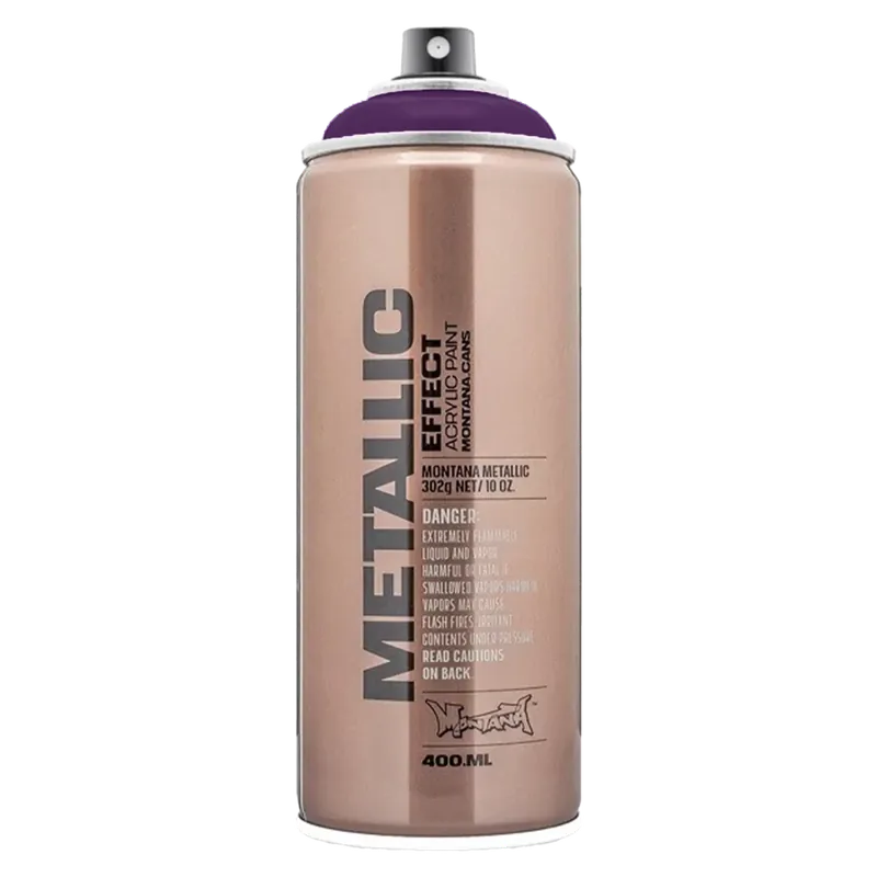 Express Levering Montana Metallic PLUM verf spuitbus 400ml