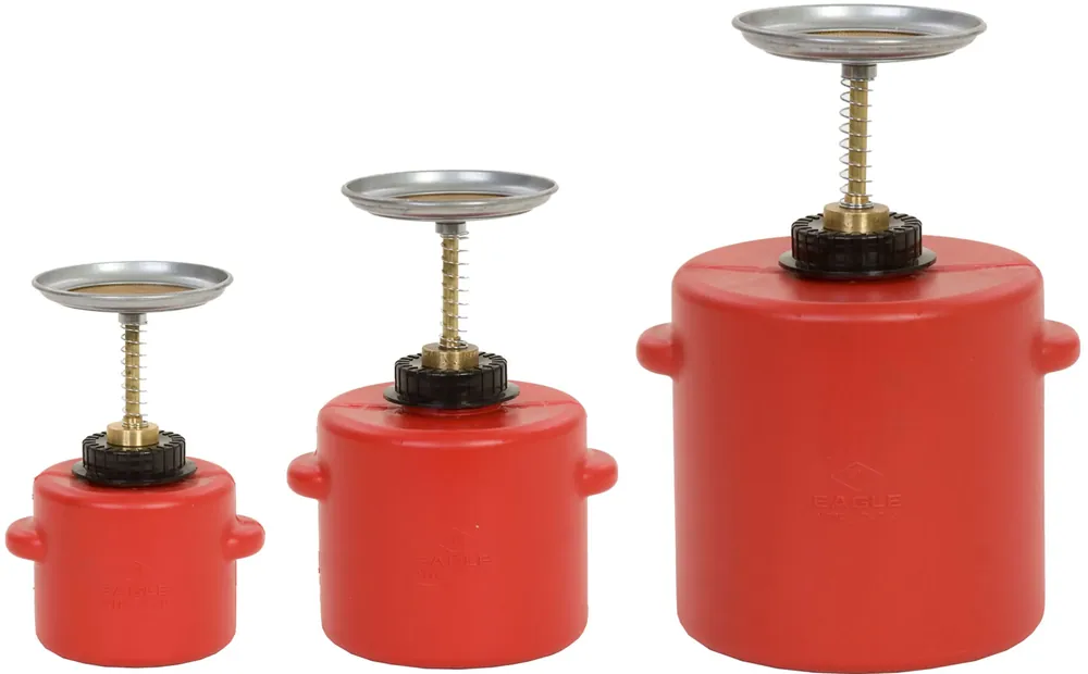 EAGLE Plunjerkan HDPE - Rood Snelle Levering