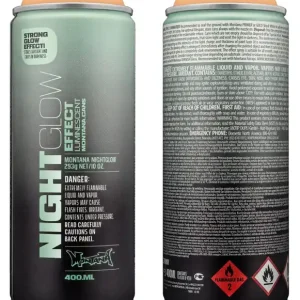Montana Nightglow Lichtgevende Lak Oranje in Spuitbus 400ml Flitsaanbieding