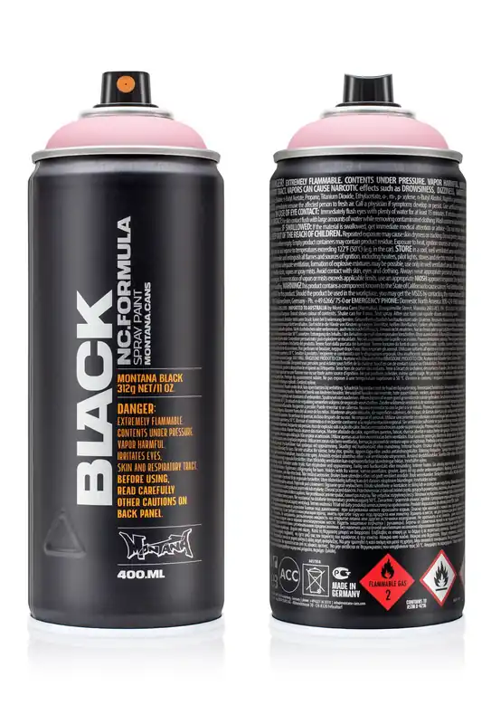 Montana BLACK 3100 Miss Piggy spuitbus 400ml Gereduceerde Prijs
