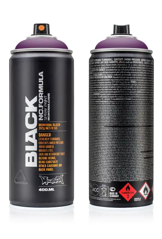 Snelle Levering Montana BLACK 4060 Galaxy spuitbus 400ml