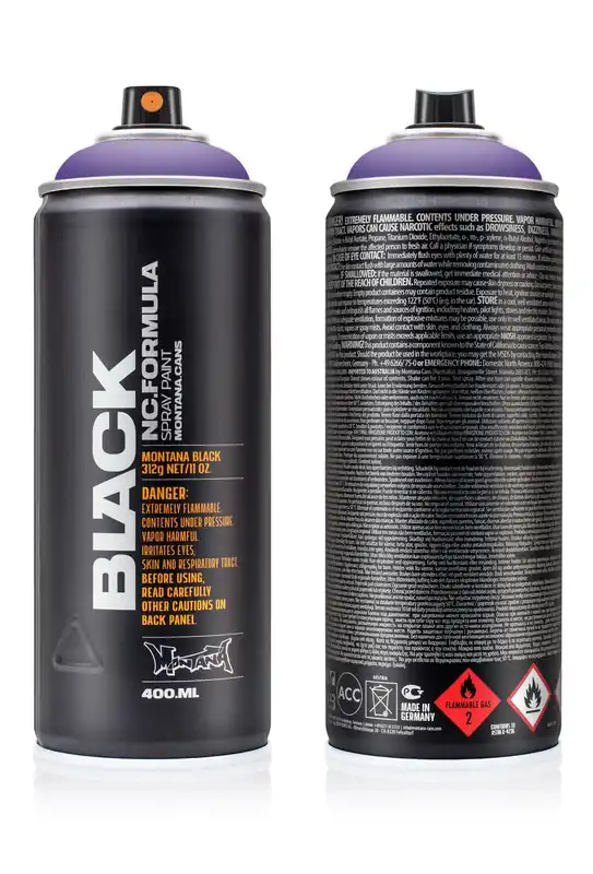 Montana BLACK 4160 Wizard spuitbus 400ml Beperkte Voorraad
