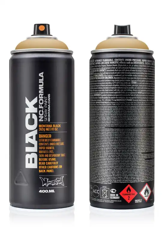 Veilige Betaling Montana BLACK 8010 Sand spuitbus 400ml