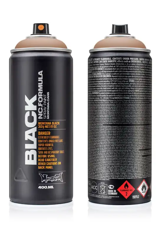Montana BLACK 8050 Frape spuitbus 400ml Uitverkoop