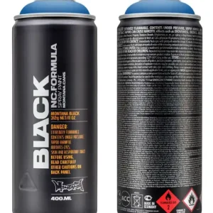 Montana BLACK P5000 Power Blue spuitbus 400ml Favoriet