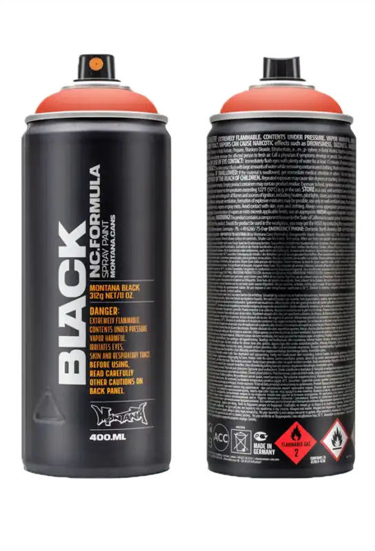Montana BLACK IN3000 Infra Red spuitbus 400ml Direct Verzonden