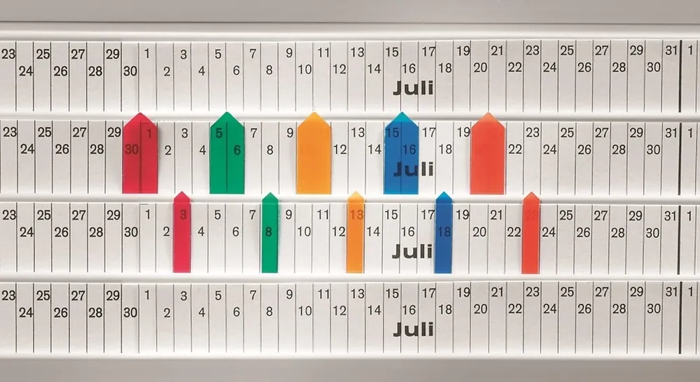 VisiPlan Transparante Ruiters per 50 stuks Rechtstreeks Van De Fabrikant