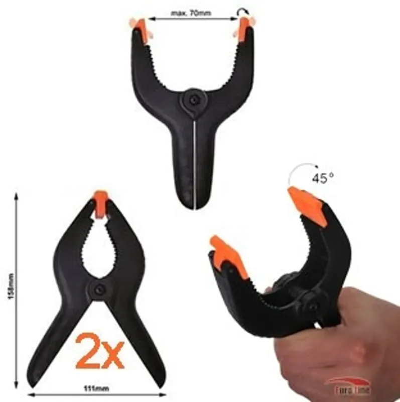 Rechtstreeks Van De Fabrikant Veerklemmenset 158mm - 2-delig