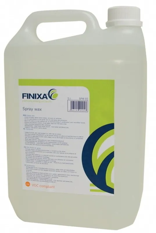 Gecertificeerd FINIXA Spray Wax 5 liter