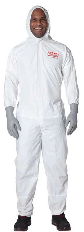 COLAD Wegwerp Spuitoverall met capuchon Meest Verkocht