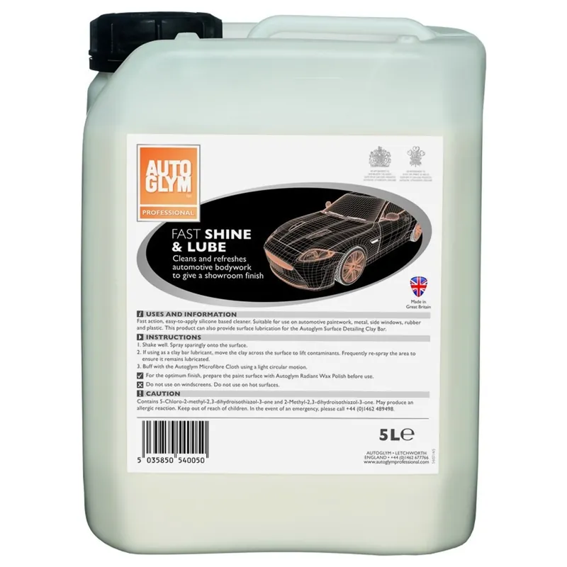 AUTOGLYM Fast Shine & Lube 5 liter Beperkte Voorraad