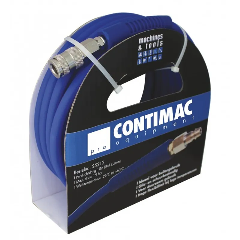 Speciale Aanbieding AIRMAC Persluchtslang met koppelingen 8x12.5mm
