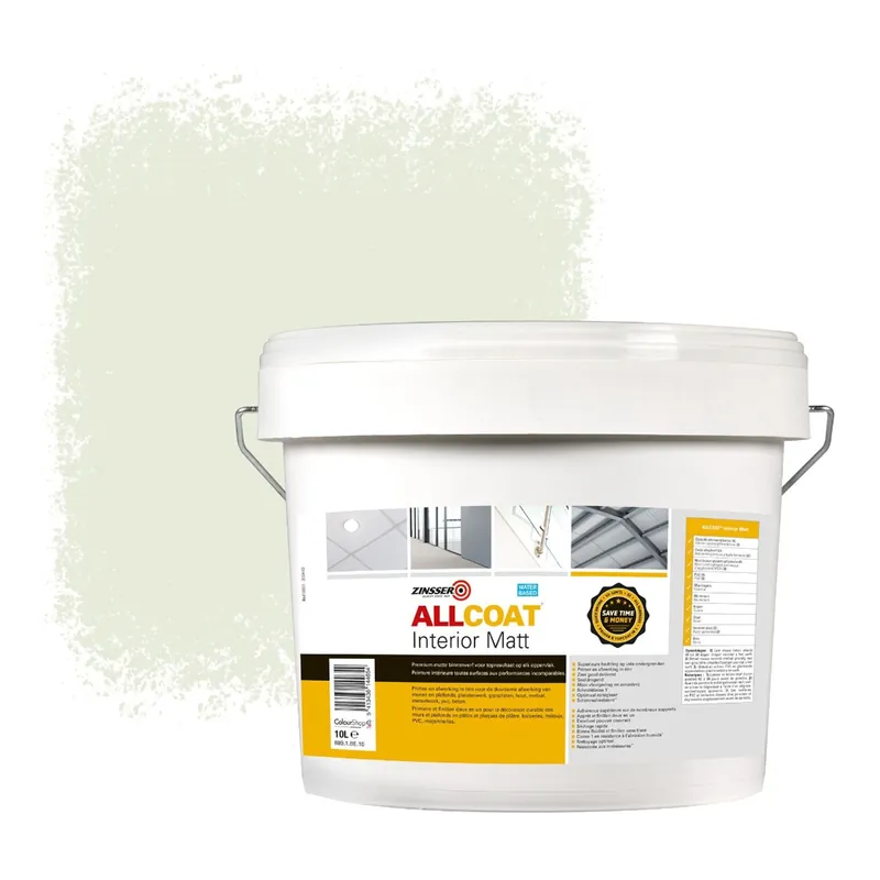 Zinsser Allcoat Interior Muurverf RAL 9002 Grijswit - 10 liter Shop Nu