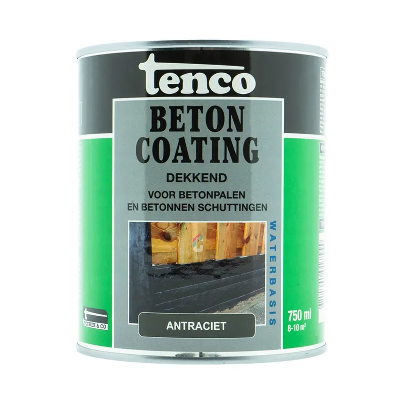 Tenco Beton Coating Antraciet 750ml Beperkte Voorraad