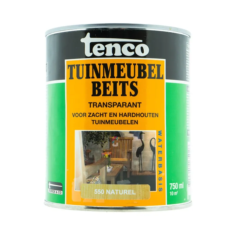 Tenco Tuinmeubel Beits Naturel 750ml Laatste Versie