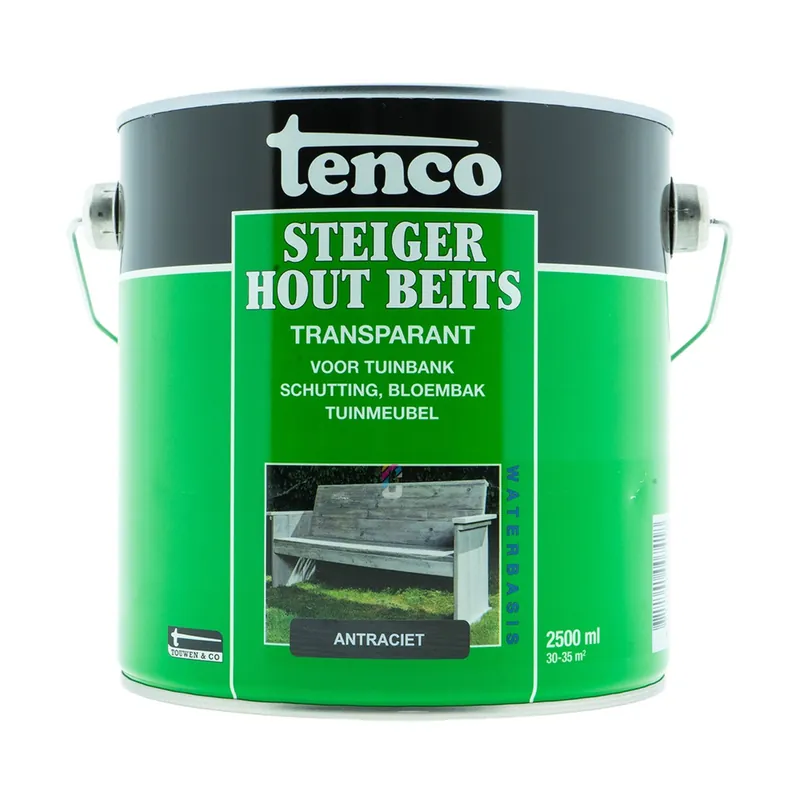 Tenco Steigerhoutbeits Antraciet 2,5 liter Hete Deal