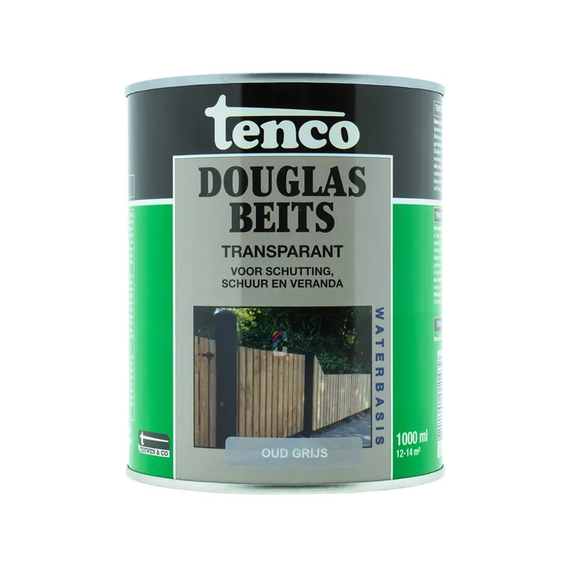 Gereduceerde Prijs Tenco Douglasbeits Oud Grijs 1 liter