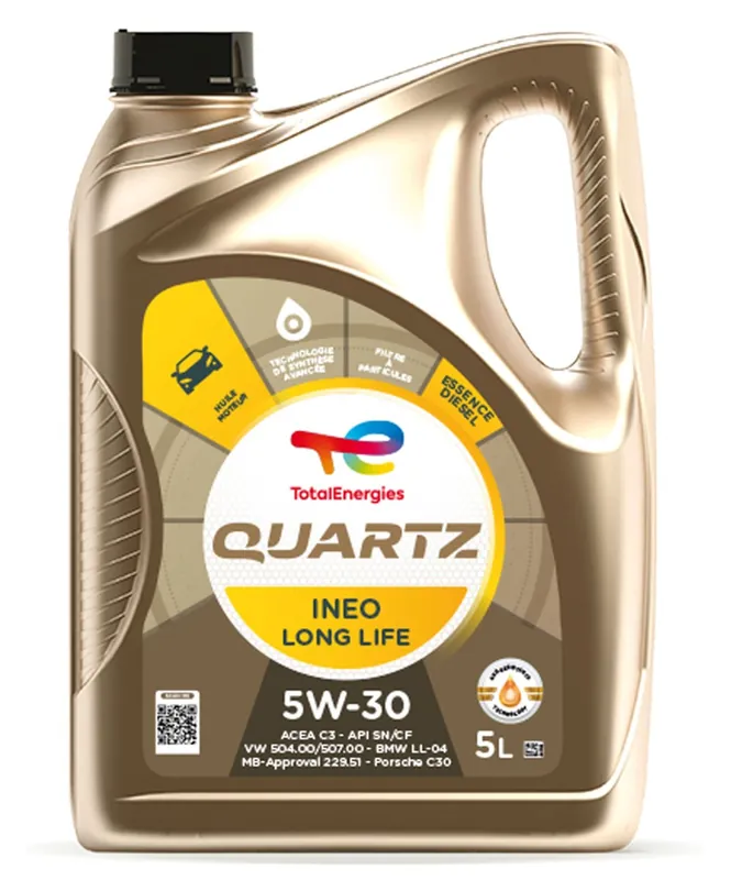 Total Quartz Ineo LongLife 5w30 motorolie 5 liter Nu Kopen