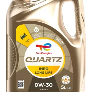 Nieuw Total Quartz Ineo LongLife 0w30 motorolie 5 liter
