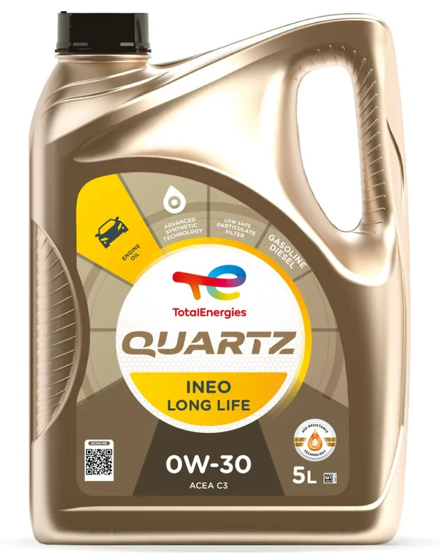 Nieuw Total Quartz Ineo LongLife 0w30 motorolie 5 liter