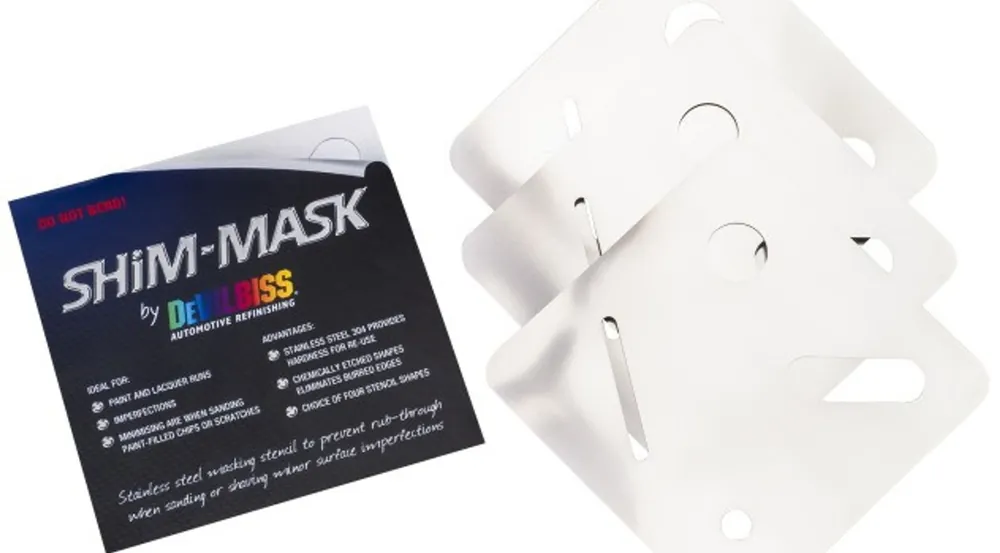 DeVilbiss SHIM-MASK Maskeer- & Afdeksjabloon / 3 stuks Favoriet