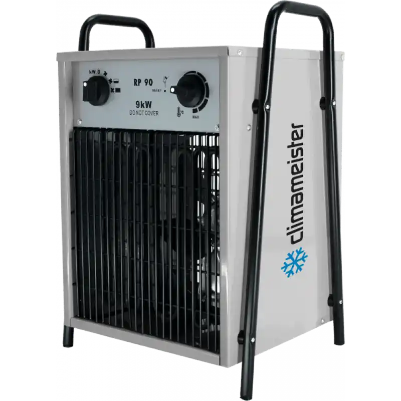 Betrouwbaar Climameister RP90 Elektrische Ventilatorkachel 9000 Watt 400 Volt