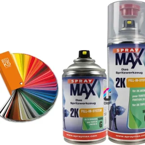 Direct Beschikbaar 2K RAL-kleur in Spuitbus SprayMax Hoogglans - 400ml