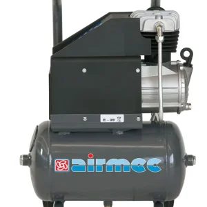 Beperkte Voorraad AIRMEC C10 Verrijdbare Oliegesmeerde zuigercompressor 190 ltr/min - 1,65 pk
