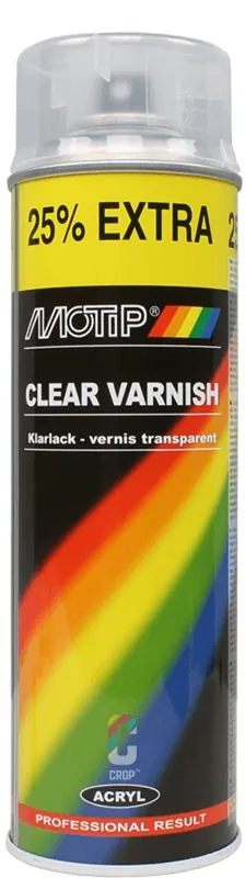 MoTip Blanke Lak Hoogglans spuitbus 500ml Express Levering