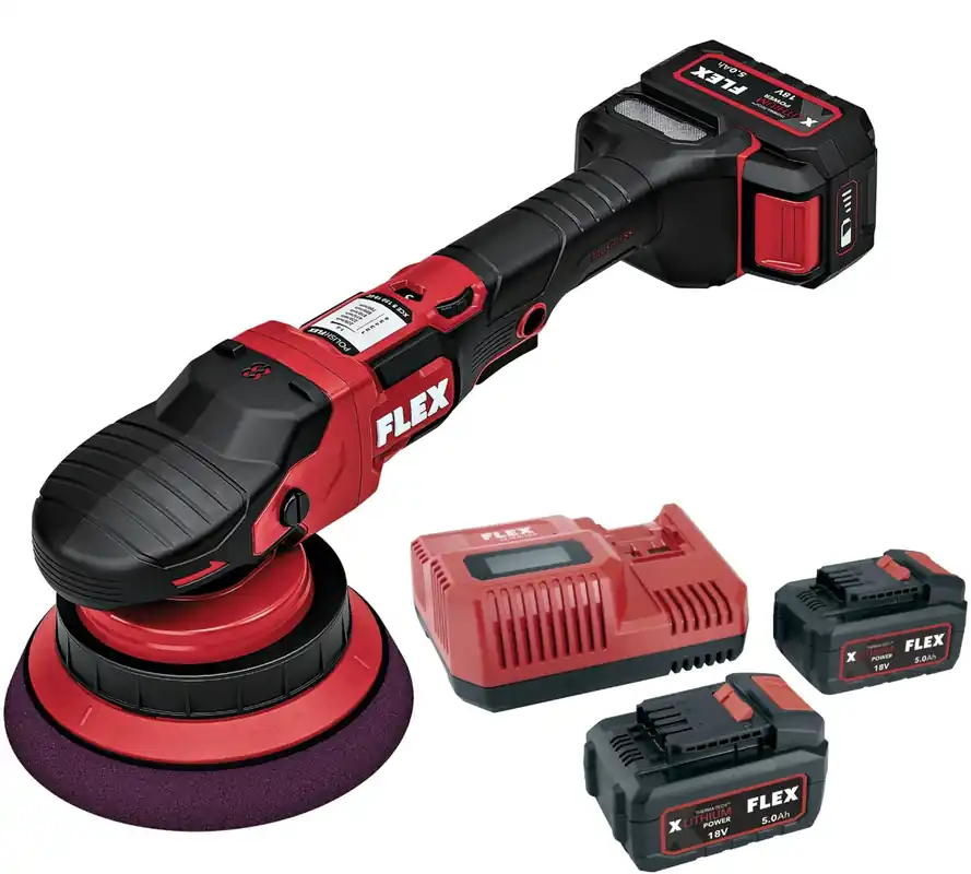 FLEX XCE 8 SET Excentrische Polijstmachine 150mm op Accu 18V Nu Kopen