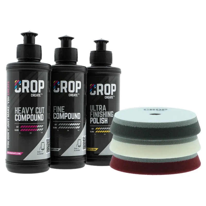 Rechtstreeks Van De Fabrikant CROP Auto Detailing Polijstset 150mm