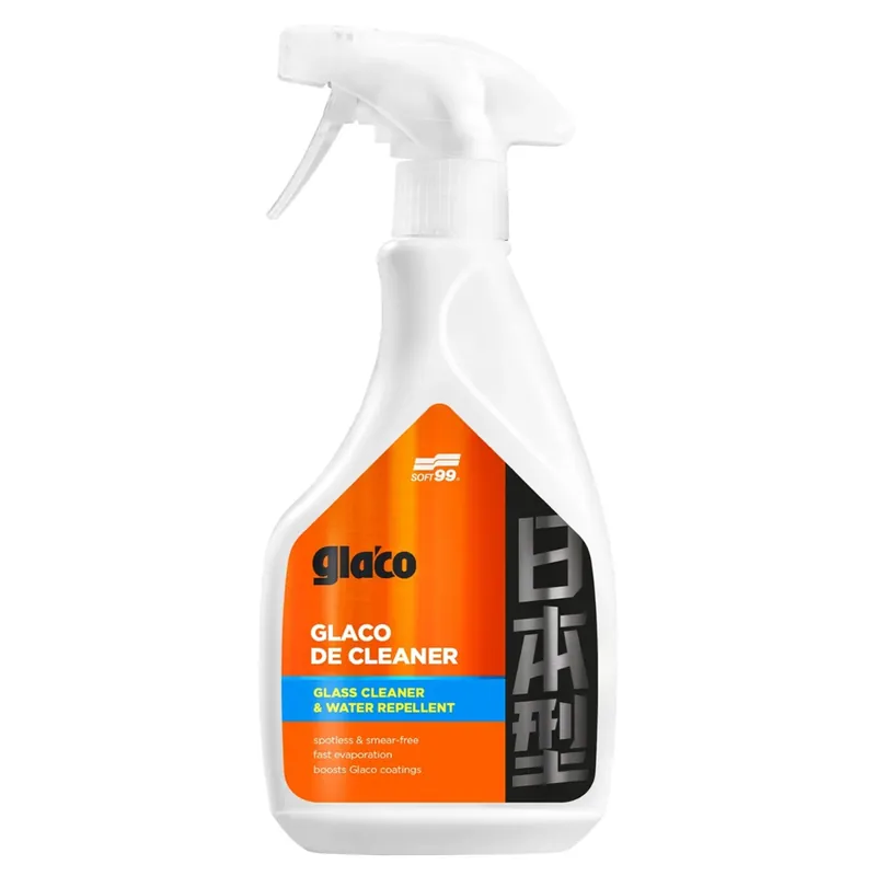 Soft99 Glaco De-Cleaner - Rain-X Glasreiniger spray 400ml Hoge Kwaliteit