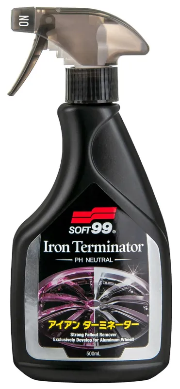 Soft99 Iron Terminator spray - Velgenreiniger 500ml Weekendaanbieding