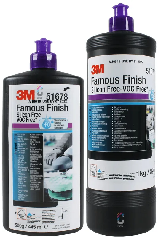 3M Perfect-It Famous Finish Polijstmiddel - Paarse dop Hete Deal