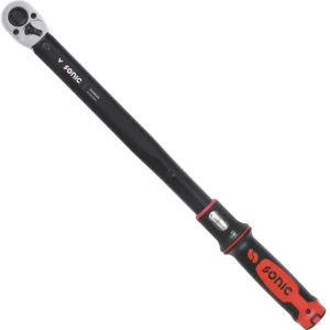 Hoge Kwaliteit SONIC Momentsleutel met Doordrukvierkant & Afleesvenster 1/2"
