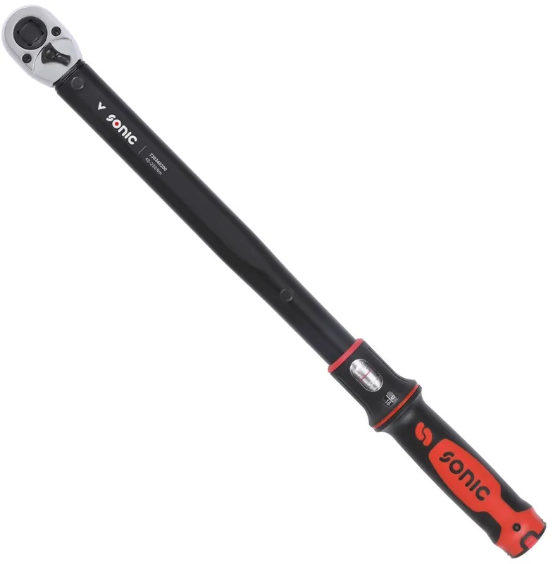 Hoge Kwaliteit SONIC Momentsleutel met Doordrukvierkant & Afleesvenster 1/2"