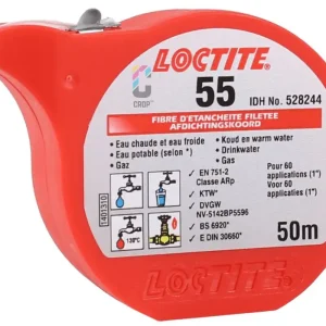 Gecertificeerd LOCTITE 55 Afdichtingskoord Wit 50 meter Rol