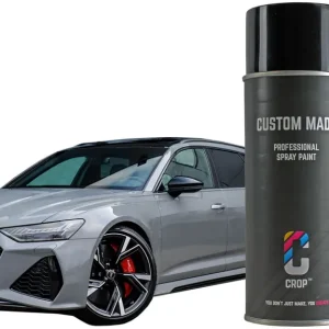 Audi RS Nardo Grey Lak in Spuitbus - 1K of 2K Laatste Versie