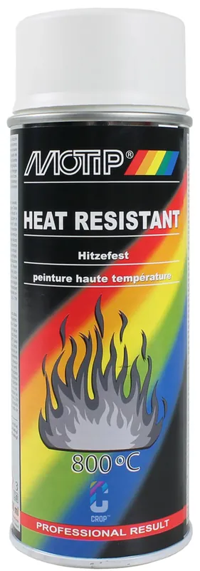 Merkproduct MoTip Hittebestendige Lak WIT spuitbus 400ml