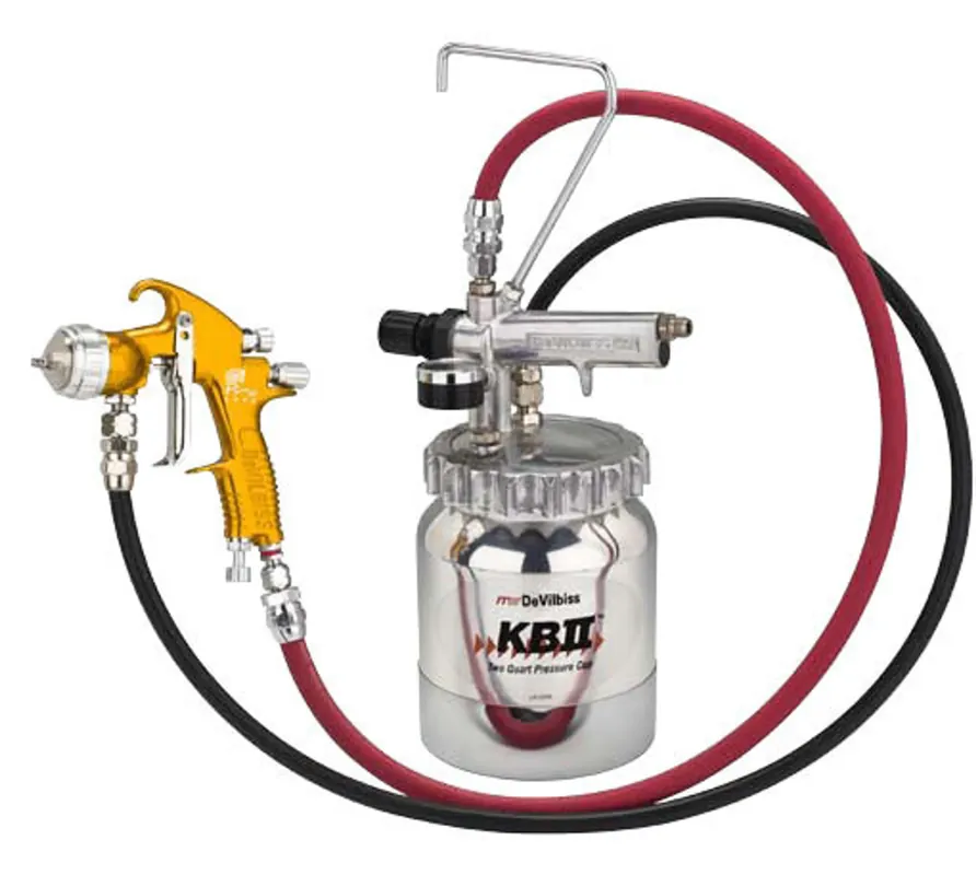 DEVILBISS KB-II Mini Drukvat 2,3 liter Laatste Kans