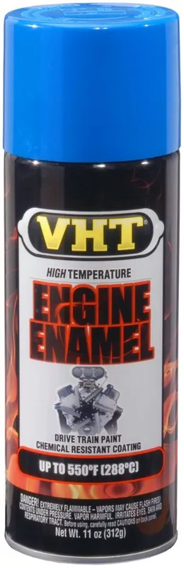 Speciale Aanbieding VHT Engine Enamel spuitbus - Motorblok Verf Ford lichtblauw - 400ml